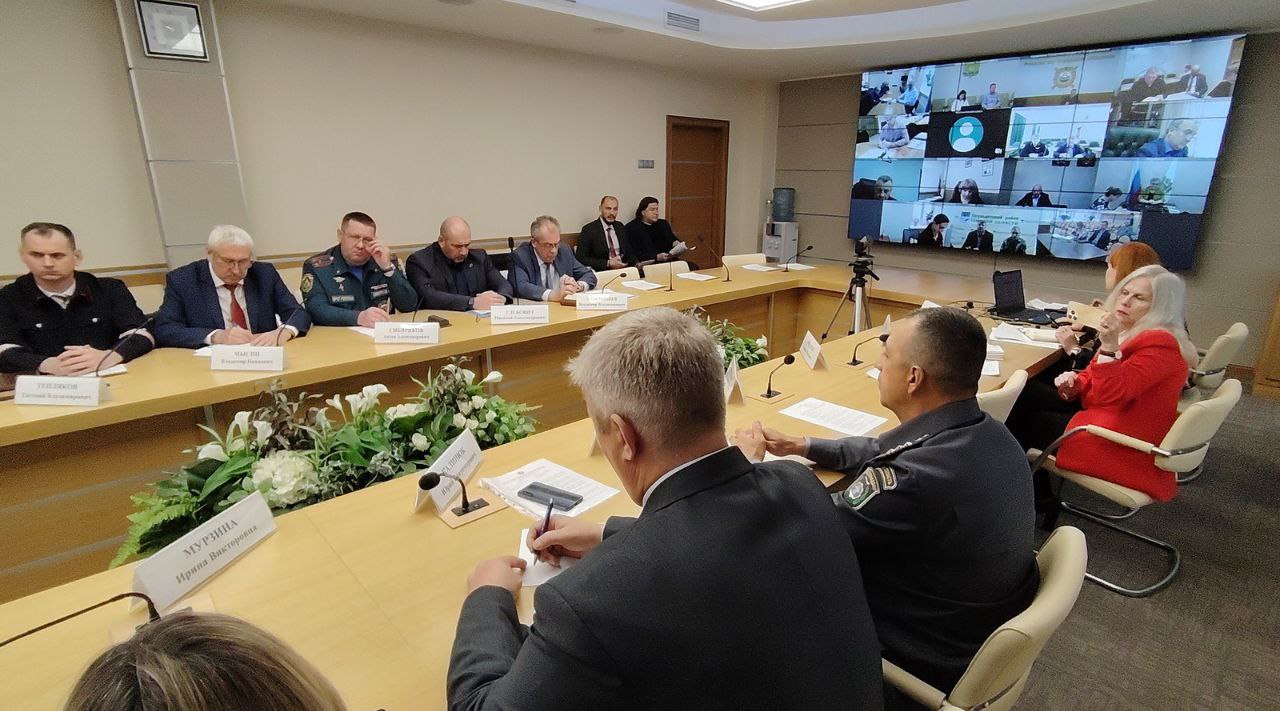 Заседание Областной комиссии по обеспечению безопасности дорожного движения в Томске